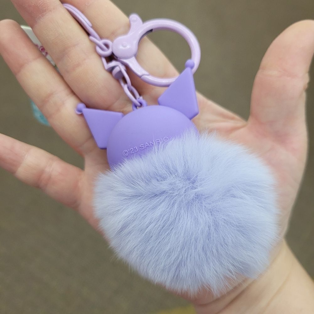 Brand New Sanrio Kuromi Flurry Keychain - Picture 5 of 9